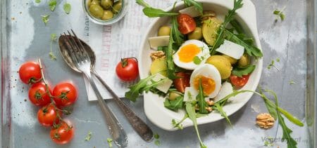 Oppskrift på Salat Nicoise – Vegetarmat.org