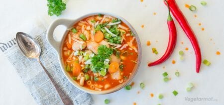Oppskrift på Minestrone – Vegetarmat.org