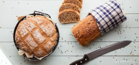 Oppskrift på Mormors hverdagsbrød – Vegetarmat.org