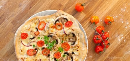 Oppskrift på Pizza bianca – Vegetarmat.org