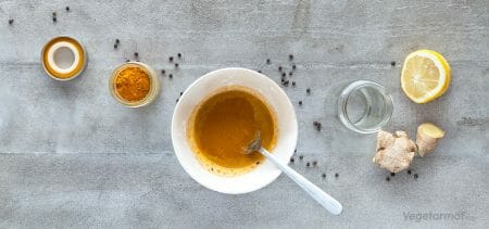 Oppskrift på Honningbombe med ingefær og gurkemeie – Vegetarmat.org