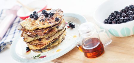 Oppskrift på Banan-pannekaker med kokos – Vegetarmat.org