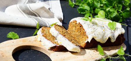 Oppskrift på Poppy squashkake med sitron – Vegetarmat.org