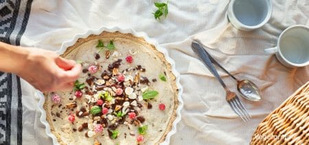 Oppskrift på Cannoli-pai – Vegetarmat.org