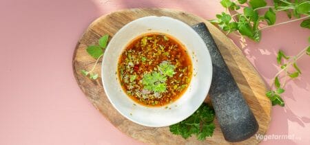 Oppskrift på Chimichurri – Vegetarmat.org