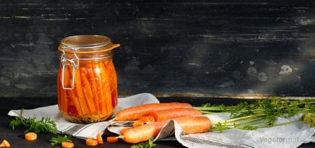 Oppskrift på Fermenterte gulrøtter – Vegetarmat.org