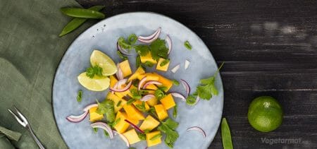 Oppskrift på Pop mangosalat – Vegetarmat.org