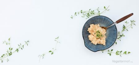 Oppskrift på Krydret cottage cheese – Vegetarmat.org