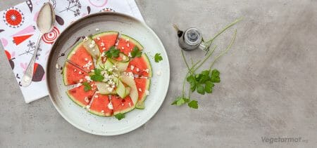 Oppskrift på Melonsalat – Vegetarmat.org