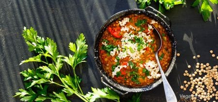 Oppskrift på Marokkansk linsegryte – Vegetarmat.org